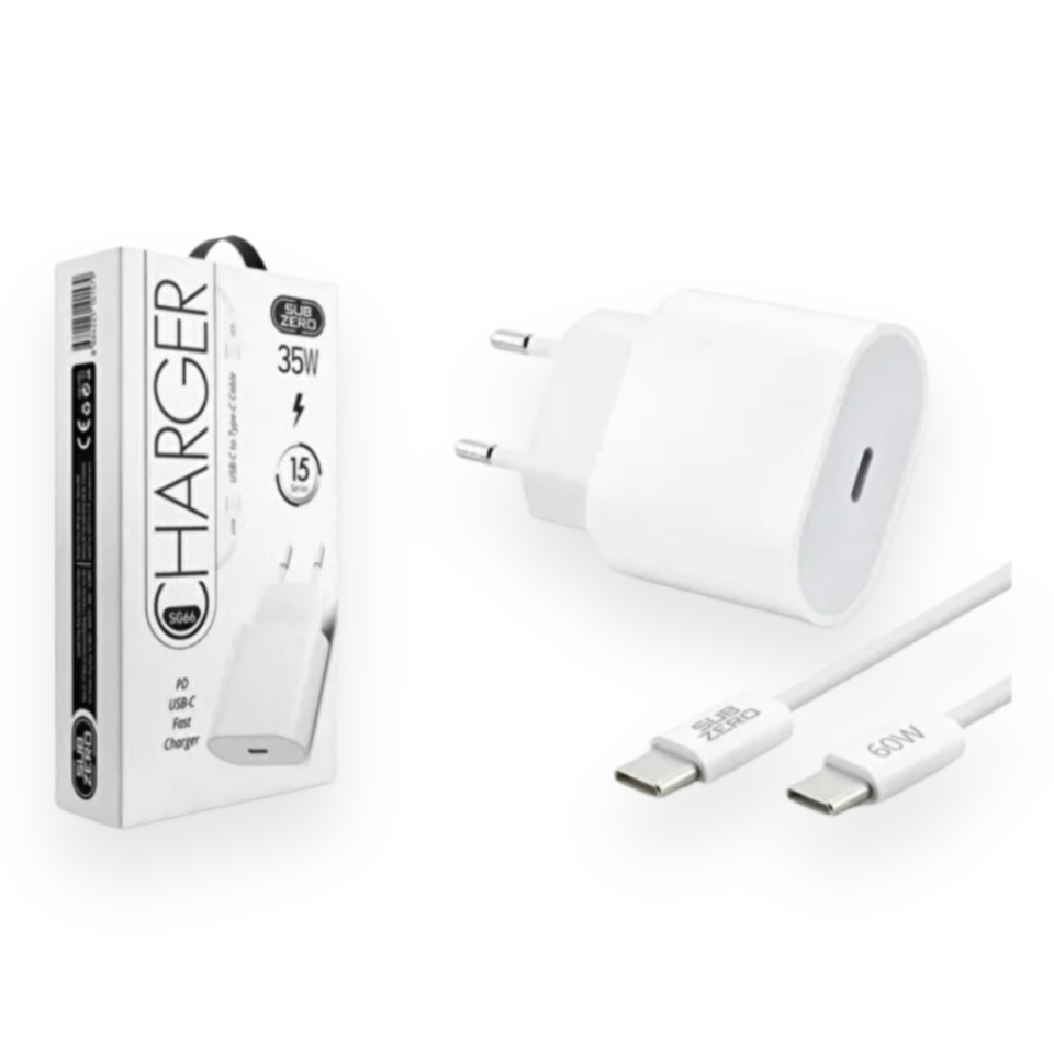 Subzero SG66 • 35W Type-C Fast Charger (Compatible with iPhone 15 & 16) - Image 3